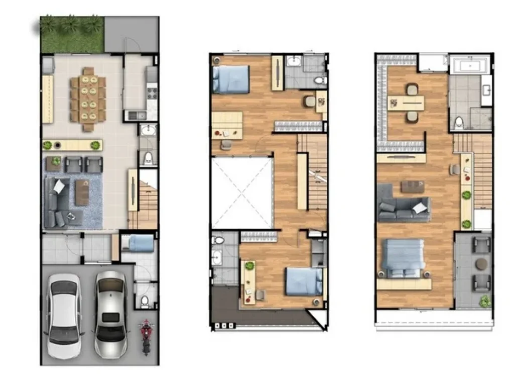 ขายบ้าน3ชั้น เนอวานา ดีฟายน์ พระราม 9 Nirvana Define Rama 9 31ตรวา บ้านใหม่ Type B