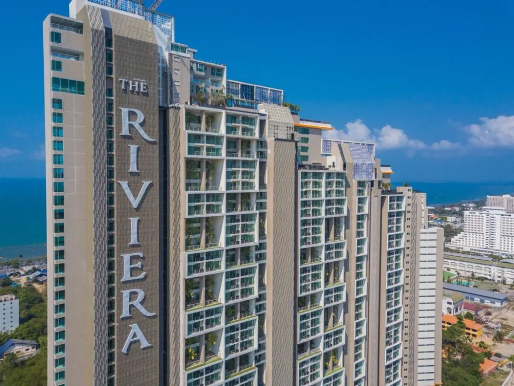 ขายดาวน์คอนโด The Riviera Jomtien จังหวัดชลบุรี