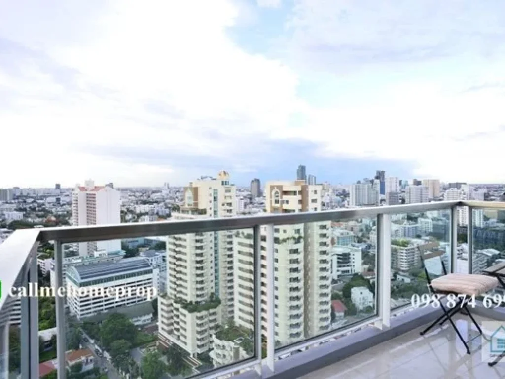 ขาย 1 ห้องนอนขนาด ใหญ่สุด 50 ตรม ชั้น29 บนสุด รองจาก Penthouse H43 Sukhumwit วิว Panorama