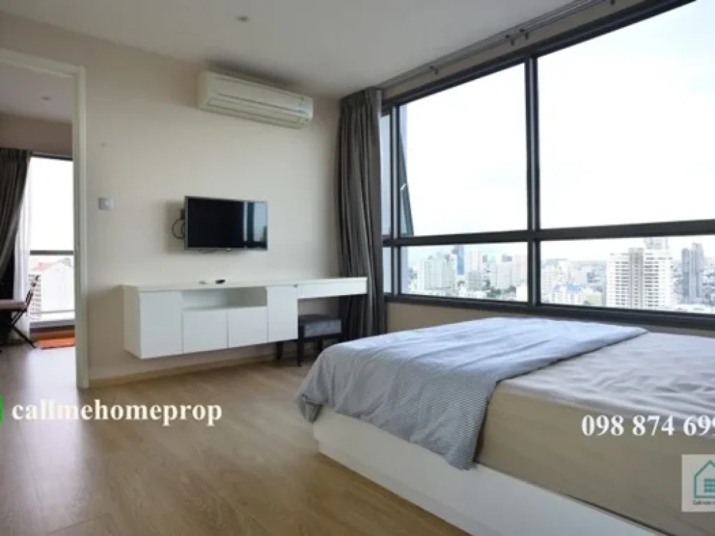 ขาย 1 ห้องนอนขนาด ใหญ่สุด 50 ตรม ชั้น29 บนสุด รองจาก Penthouse H43 Sukhumwit วิว Panorama