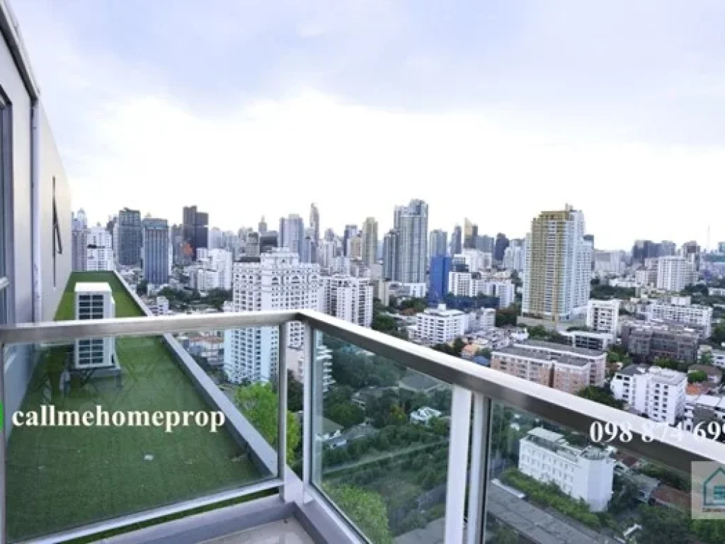 ขาย 1 ห้องนอนขนาด ใหญ่สุด 50 ตรม ชั้น29 บนสุด รองจาก Penthouse H43 Sukhumwit วิว Panorama