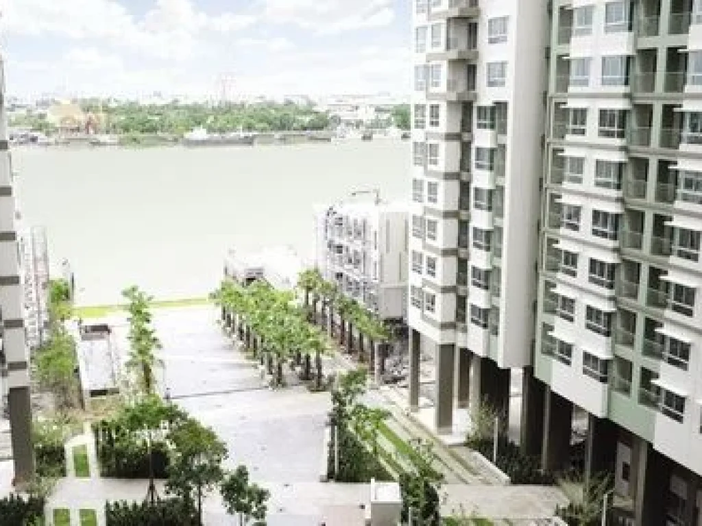 ขาย คอนโดลุมพินี ริเวอร์ไชด์ พระราม 3 Lumpini Park Riverside-Rama 3 ชั้น 9 เห็นวิวแม่น้ำเจ้าพะยา