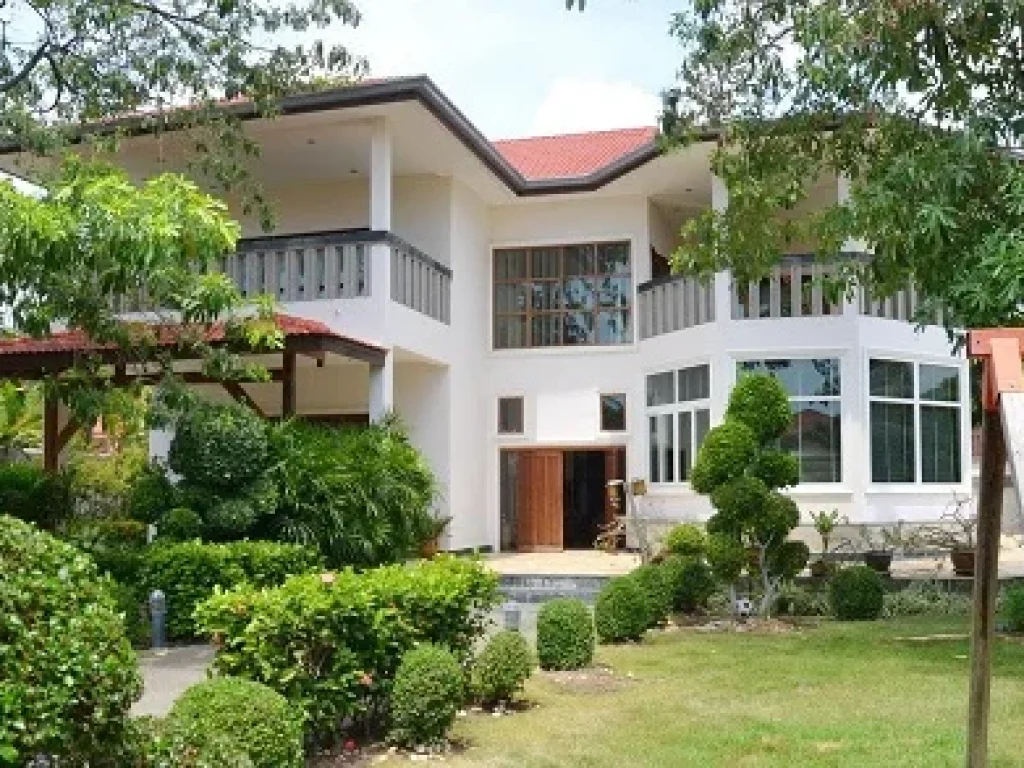 บ้านเช่าพร้อมอยู่ GREAT COMFORT AND GARDEN VILLA บรรยากาศร่มรื่น ตัวเมืองหัวหิน