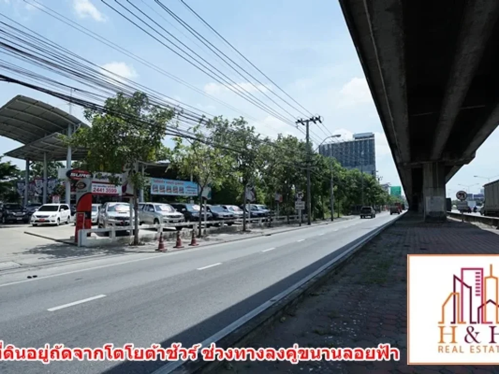 ที่ดินติดถนนบรมราชชนนี 4ไร่ ใกล้บุญถาวร สาย2 สาย3