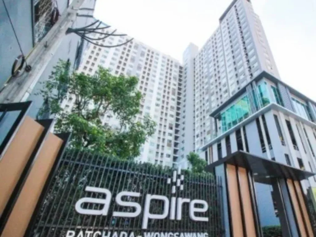 ขาย คอนโด Aspire รัชดา  วงศ์สว่าง วิวสะพานพระราม 7 ขนาด 26 ตรม ตึก B ชั้น 24