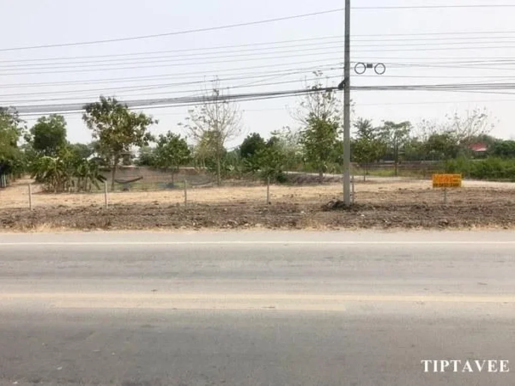 00011 ให้เช่าที่ดินสุพรรณบุรี ริมถนนบางสาม-บางแม่หม้าย Land for Rent on Bangsam-Bangmaemai Roadside SuphanBuri