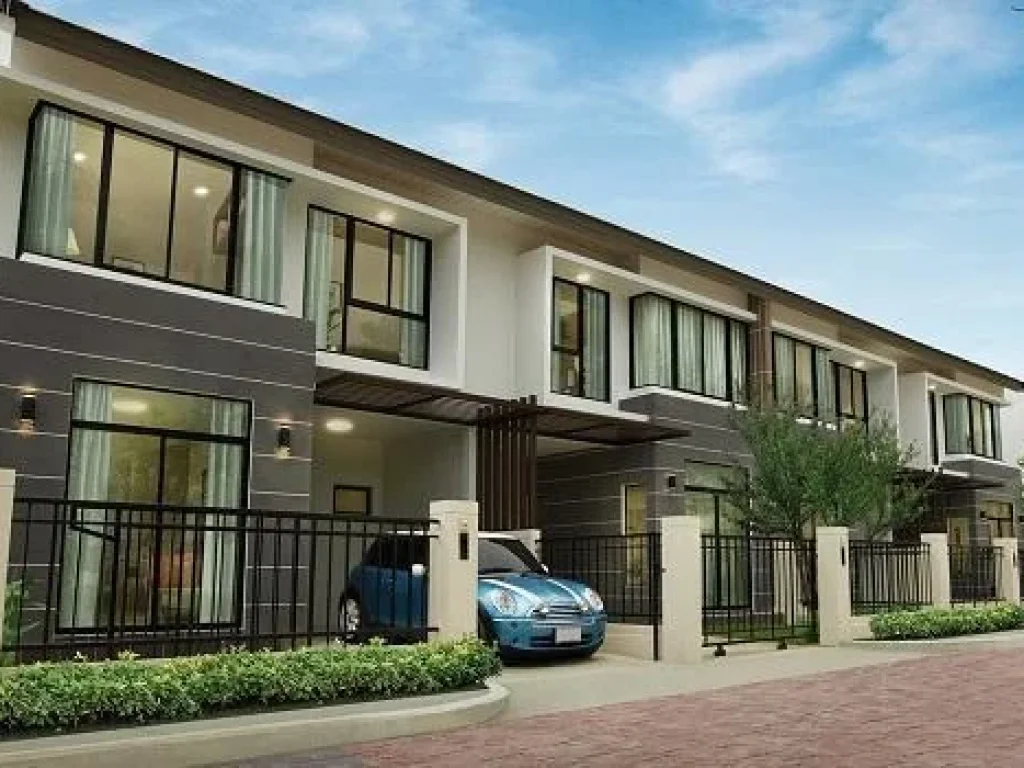 ขายทาวน์โฮม 2 ชั้น สไตลโมเดริน uban living The Villa รามอินทรา วงแหวน