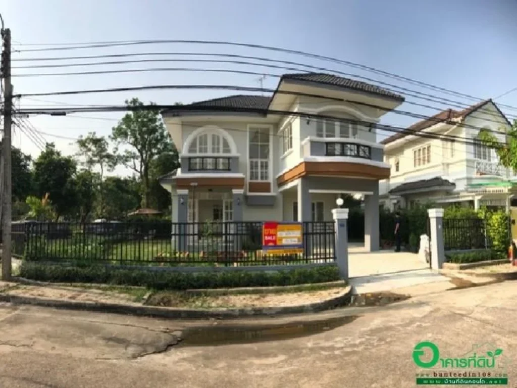 บ้านเดี่ยว 2 ชั้น 809 ตรว มชัยพฤกษ์ ถบางกรวย-ไทรน้อย จนนทบุรี