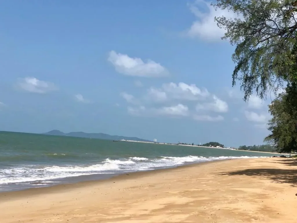 ขายที่ดินติดคลอง ข้ามคลองลงชายทะเลหาดแม่พิมพ์ ทะเลสวย หาดทรายขาว โฉนด 1 ไร่ 2 งาน 86 ตารางวา