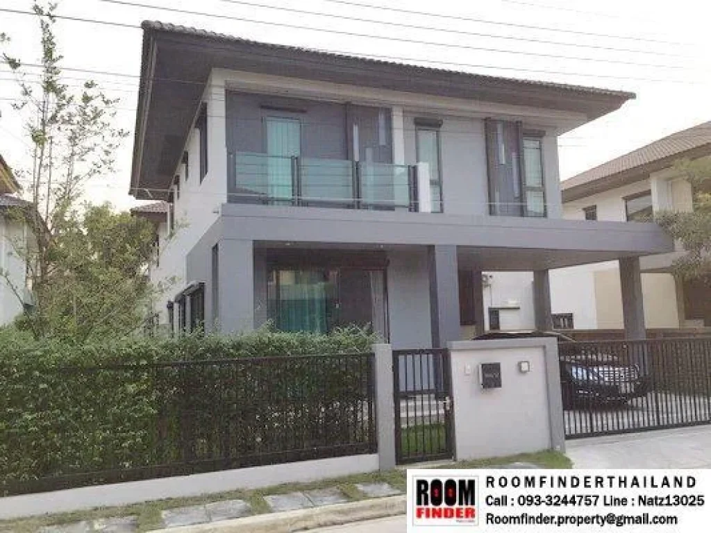 FOR RENT สำหรับเช่า Burasiri Wongwaen-Onnut 4 beds 3 baths 60 Sqw40000 Fully Furnished Nice Decorated New