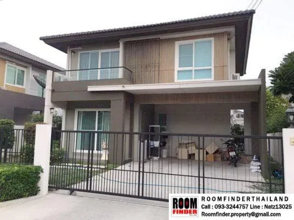 FOR RENT สำหรับเช่า Mantana Lake Watcharapol 3 beds 3 baths 50 Sqw45000 Fully Furnished Nice Decorated NEA