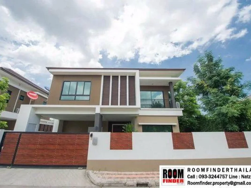 FOR RENT สำหรับเช่า Villa Arcadia Srinakarin 4 beds 3 baths 106 Sqw80000 Fully Furnished New House With Min