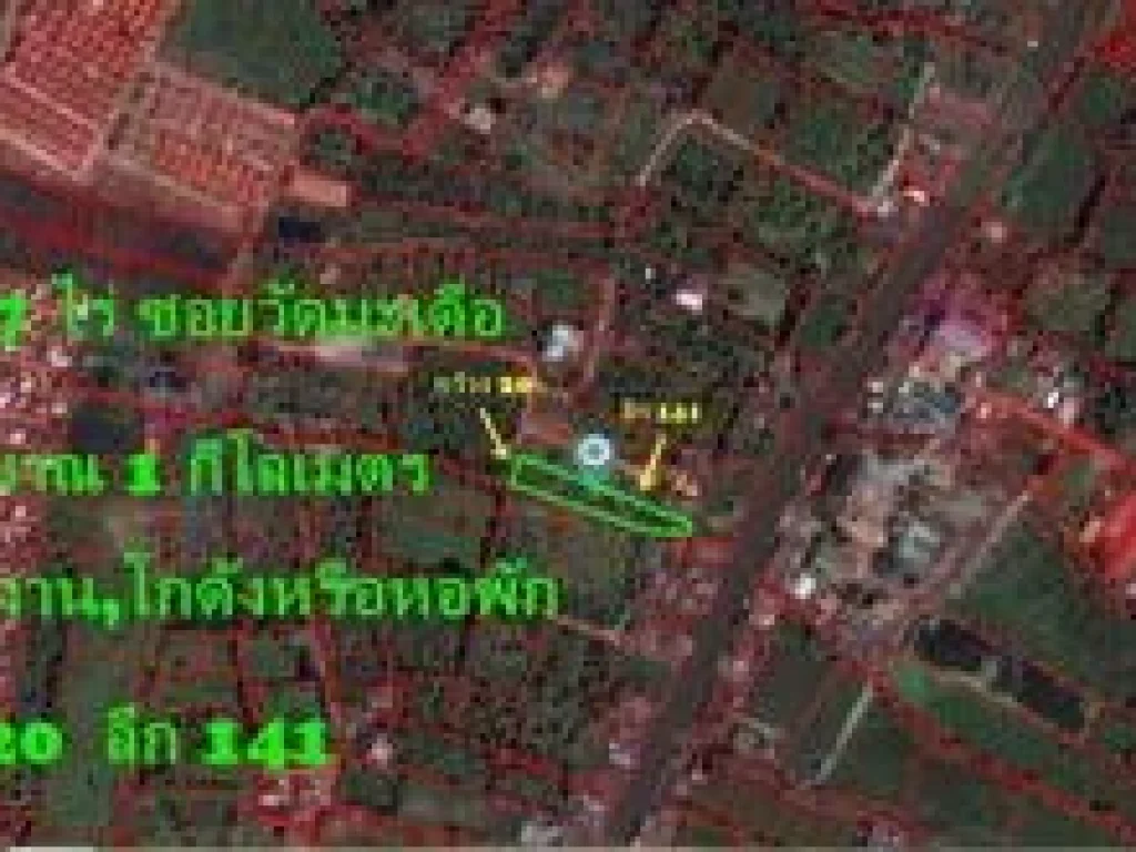 ขายที่ดินถนนรัตนาธิเบศร์ 617ว้า ซวัดมะเดื่อ กว้าง20xลึก141 ทำเลดีเหมาะทำธุระกิจ