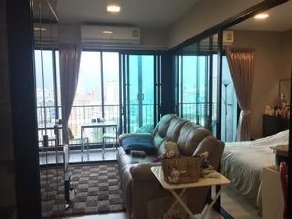 For sellCONDOLETTE MIDST RAMA 9 on high floor Fully furnished