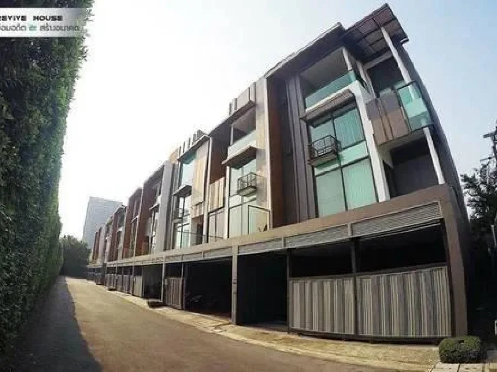 ขายด่วน Town Home Sukhumvit 65 BTS เอกมัย หรูหราที่สุดของแสนสิริ