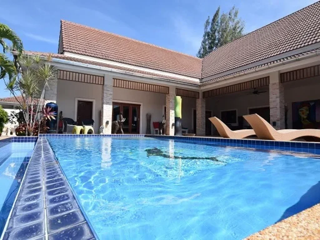 บ้านเช่าพร้อมอยู่ TOPEINGERICHTETE POOL VILLA บรรยากาศดี สวย