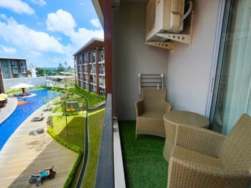 Replay Condo Samui For Rent ว่างให้เช่า ห้องพักคอนโดเกาะสมุย วิวสระน้ำ