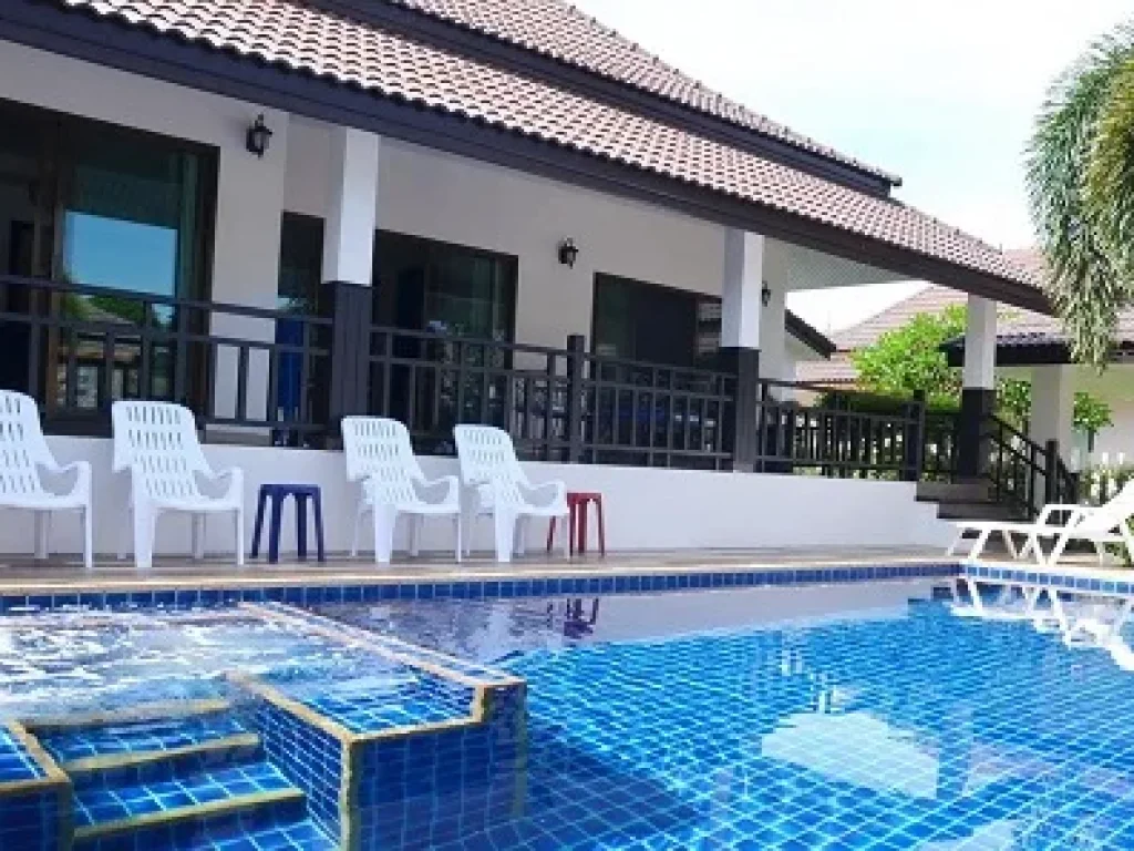 บ้านเช่าพร้อมอยู่ POOL VILLA IN A COMFORTABLE POSITION ในตัวเมืองหัวหิน