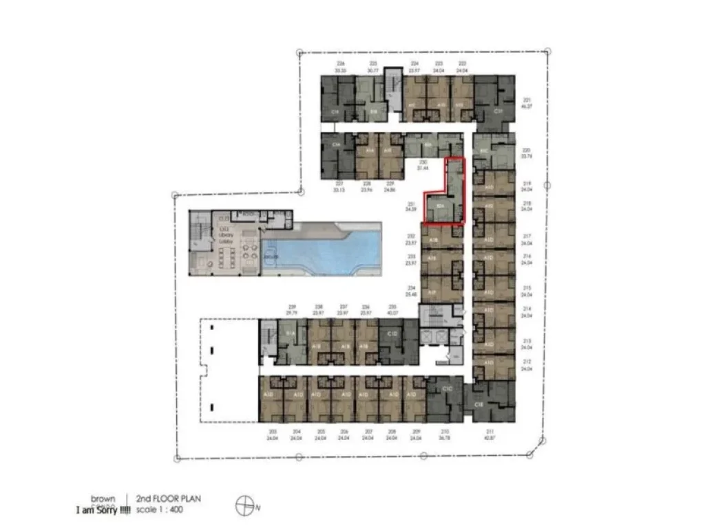 Brown Condo Ratchada 32 ซรัชดา32 ชั้น2 ใกล้ ศาลอาญา