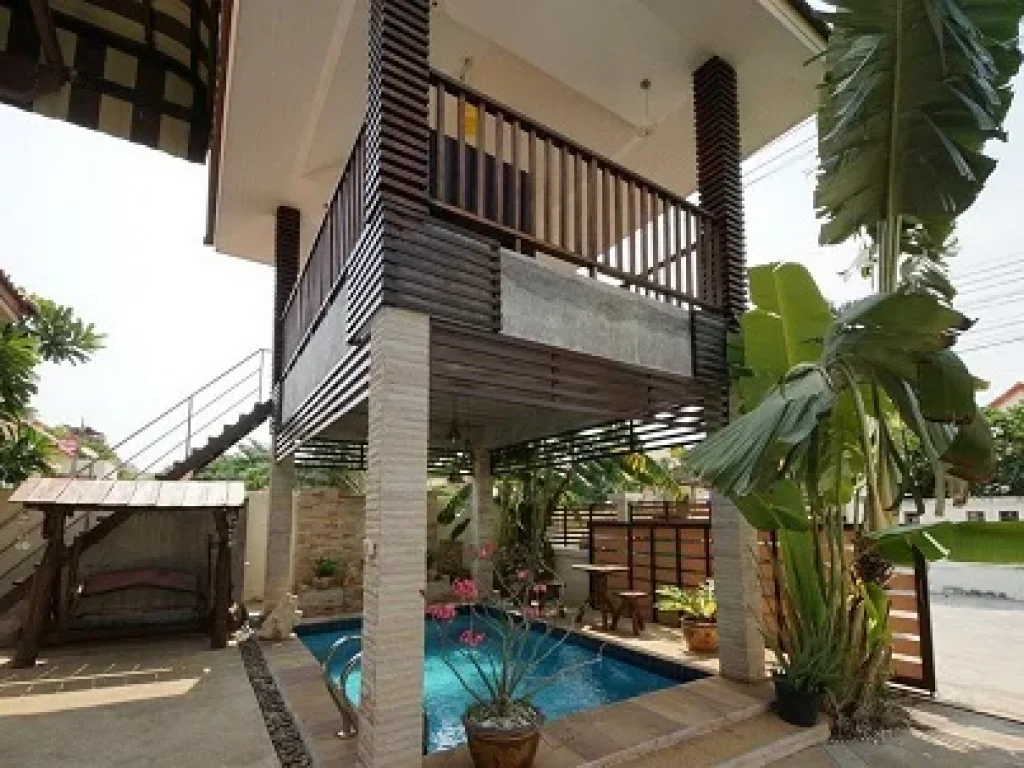 บ้านเช่า BUNGALOW WITH POOL พร้อมสระว่ายน้ำ