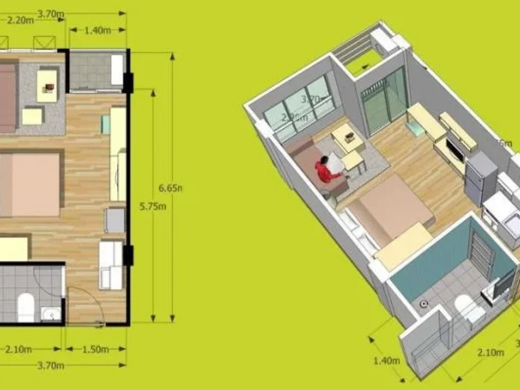 ขาย ไมอามี่ บางปู 2 อาคาร 18 ชั้น 4 ถ สุขุมวิท สายเก่า - 66477