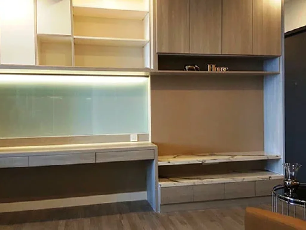 ขายด่วน The Room Rama 4 ห้องสวย แบบ 1 ห้องนอน เฟอร์นิเจอร์ Built-in SALE A Nice 1 Bed Unit at The Room Rama 4