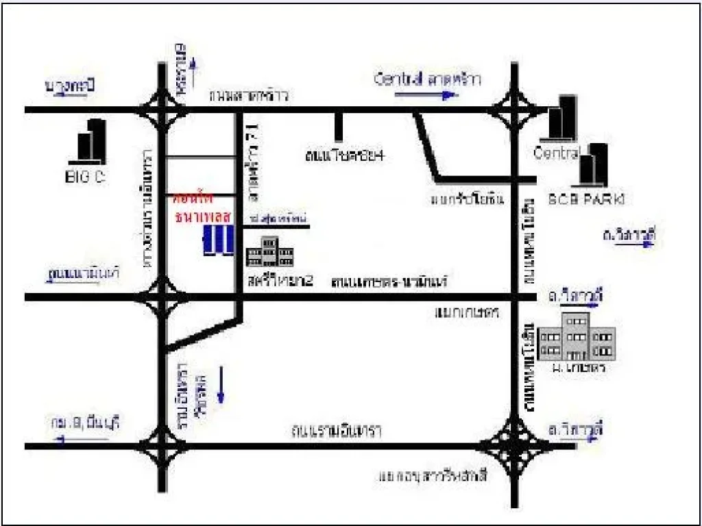 ให้เช่าคอนโดธนาเพลส ลาดพร้าว 71 45 ตรม 1 นอน 1 รับแขก ติดถนนใหญ่ ใกล้ รรสตรีวิทย์ 2 เดินทางสะดวก