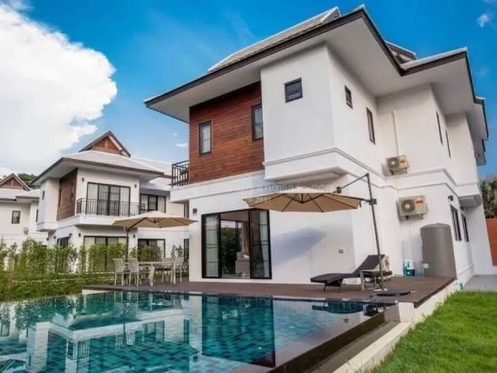 ให้เช่า บ้านใหม่ Pool villa สุดหรู เพิ่งสร้างเสร็จ สไตล์ไทยโมเดิน เน้นความโปร่งโล่ง อยู่สบาย บ้านตกแต่งสวยหรู อยู่ใกล้โรงเรียนเปรม อินเตอร์เนชั่นเนล ห