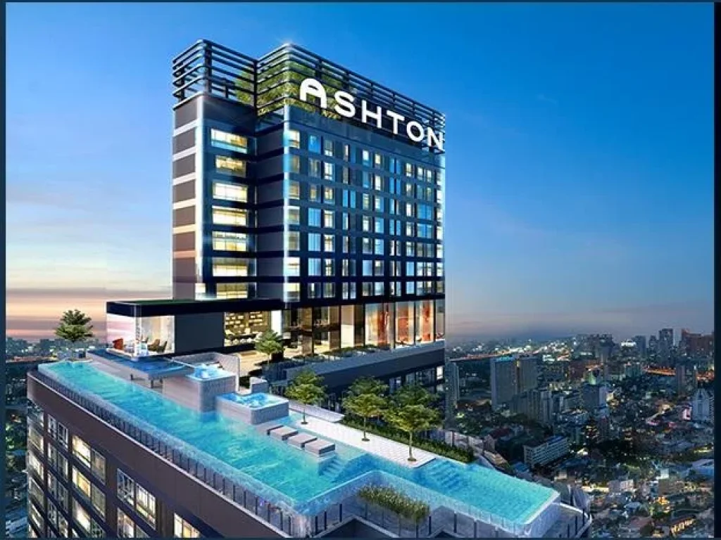 ขาย คอนโด แอชตัน สีลม Ashton Silom 49 ตรม ชั้น 23 ใกล้รถไฟฟ้า