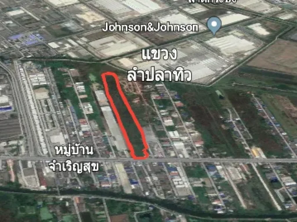 WR038ที่ดินให้เช่า33ไร่ ติดถนนฉลองกรุง นิคมอุตฯลาดกระบัง ใกล้มอเตอร์เวย์ ลาดกระบัง กรุงเทพฯ