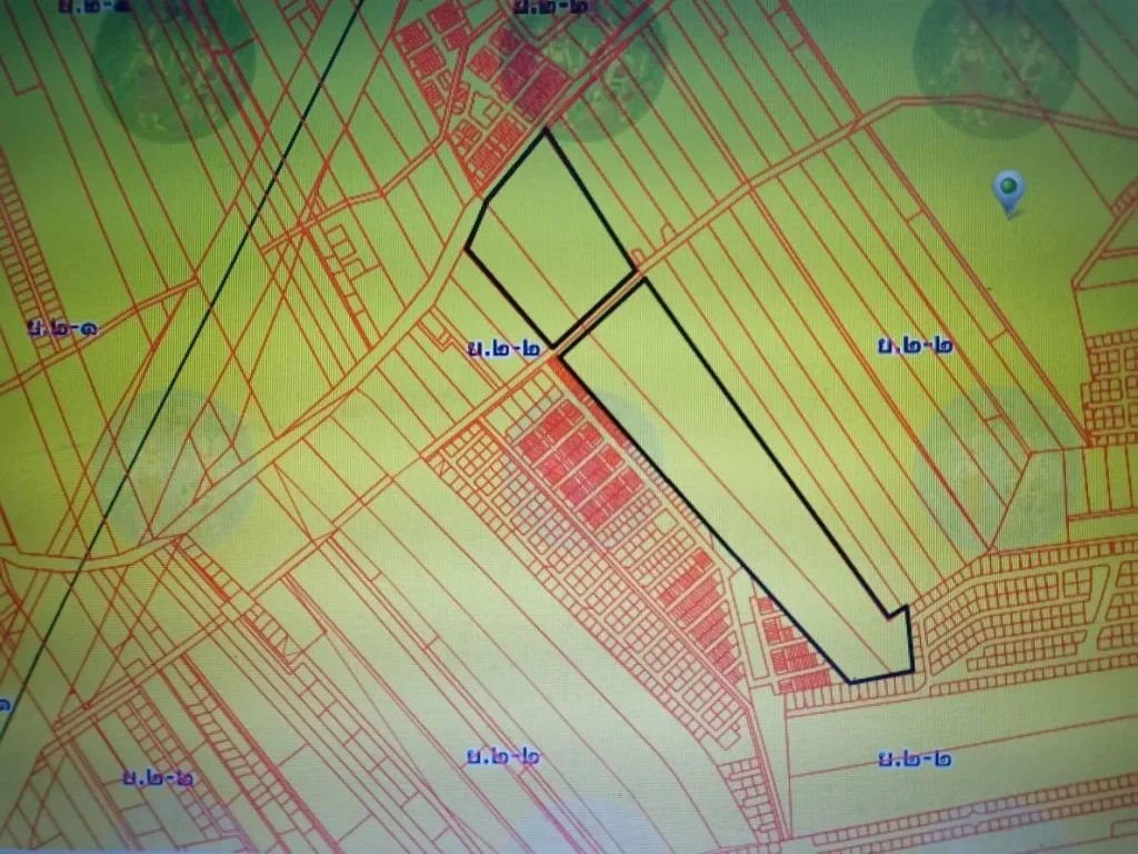 ขายที่ดิน 69ไร่ ไร่ละ55ล้าน หน้ากว้างติดถนน170เมตร พทสีเหลืองย2-2 ใกล้ถนนหทัยราษฎร์1กม