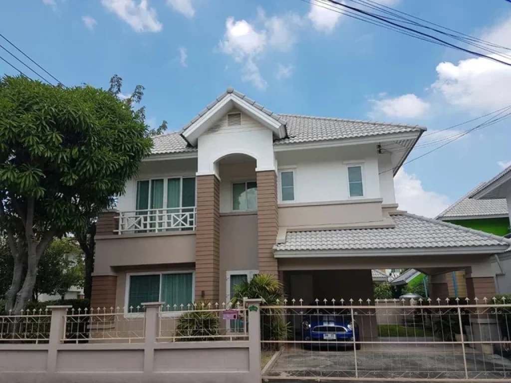 For Rent บ้านเดี่ยว2ชั้นมสวนราชา