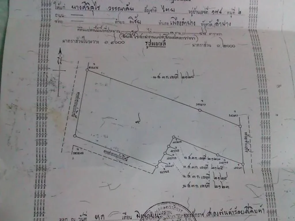 ขายที่ดินสวนสักทอง