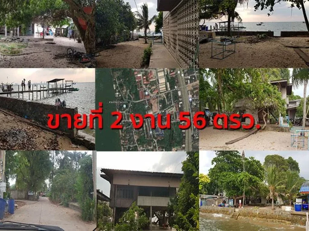 ขายที่ติดทะเล 2 งาน 56 ตรว เหมาะปลูกบ้านตากอากาศส่วนตัว ห้องพัก