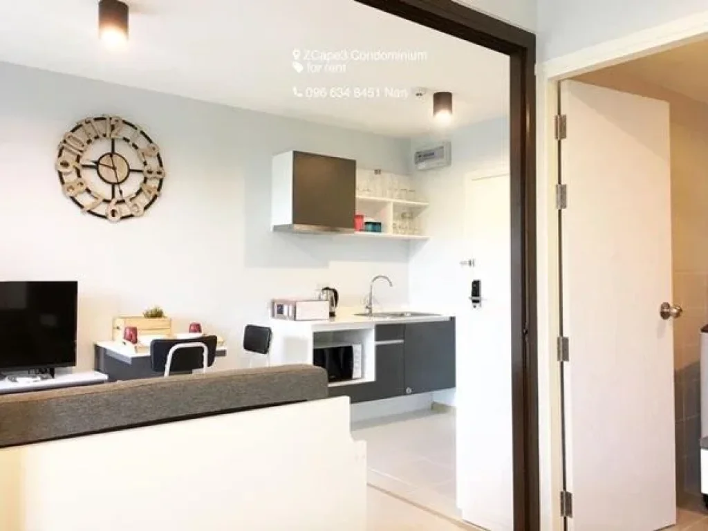 Cozy Luxury Apartment fully equipped ให้เช่า ซีแคปสาม คอนโดมิเนี่ยม พร้อมเฟอร์และเครื่องใช้ไฟฟ้า