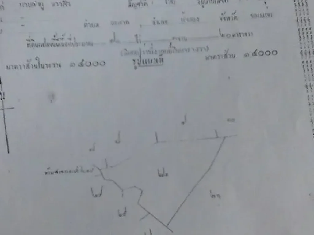 ขายที่ดินติดถนนมิตรภาพ อน้ำพอง ตสะอาด 136 ไร่