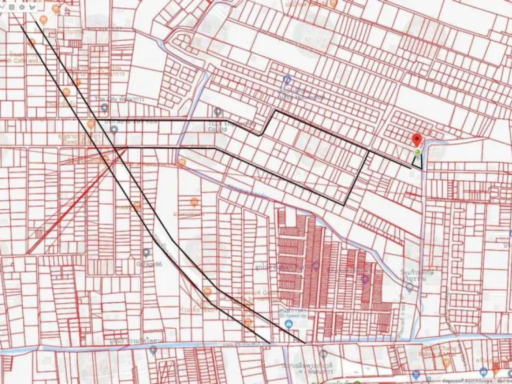 ขายที่ดิน 180 ตรว ซอ่อนนุช 701 แยก 2 พัฒนาการ 97 ติดกับรั้วโครงการ The City พัฒนาการ