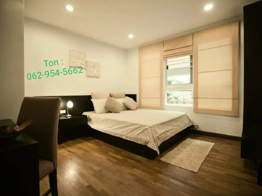 ให้เช่าคอนโดสุขุมวิท 13 บ้านสิริสุขุมวิท13Rent 2 bedroom condominium fully furnished