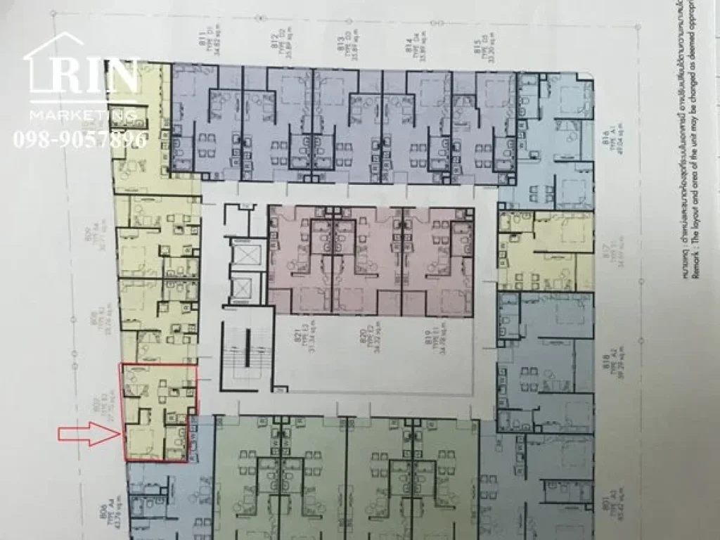 ขายดาวน์ รูเนะสุ Runesu Thonglor 5 ชั้นสูง ไม่บล๊อควิว 1 ห้องนอน 1 ห้องน้ำ 277 ตรม ใกล้รถไฟฟ้า BTS ทองหล่อ