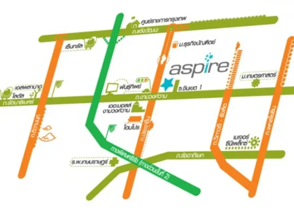 ให้เช่า คอนโด Aspire งามวงศ์วาน 28 ตรม 1 นอน ชั้น 4 แต่งสวย จัดเต็มมาก