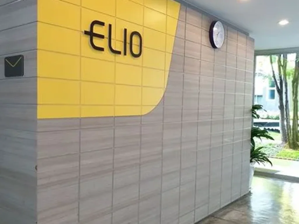 Elio Sukhumvit 64 Condo low rise for rent 1 bedroom 30 sqmon 2nd floor D building pool viewWith fully furnished and electrical appliance7