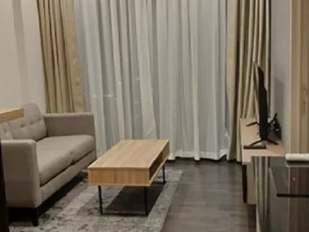 The Line Asoke Ratchada Condo for rent 1 bedroom 34 sqm on 11st floor G Tower View With fully furnished and electrical appliance with cleaning se