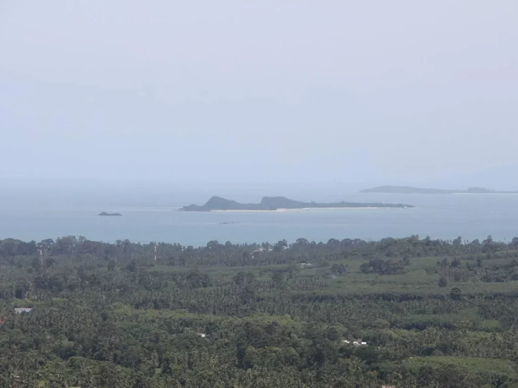 ที่ดินซีวิวทะเลภูเขาหลังที่ดินติดน้ำตกเกาะสมุย