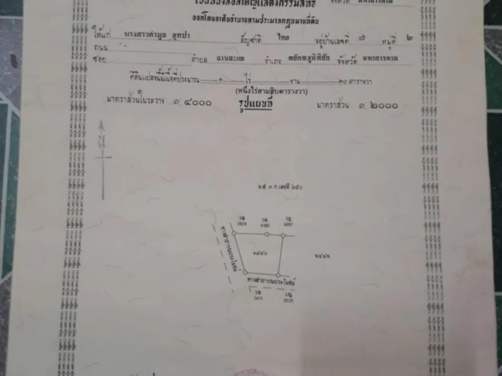 ขายที่ใกล้ปลายฟ้ารีสอร์ท 1 ไร่ 30 ตรวา ติดถนนสาธารณะ 2 ด้าน