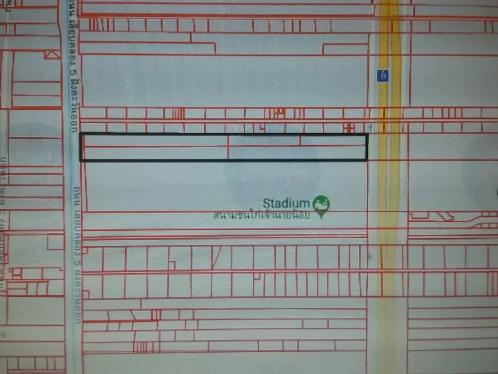 ขายที่ดินลำลูกกาคลอง5 หน้ากว้าง70เมตร 28ไร่ ไร่ละ47ล้าน