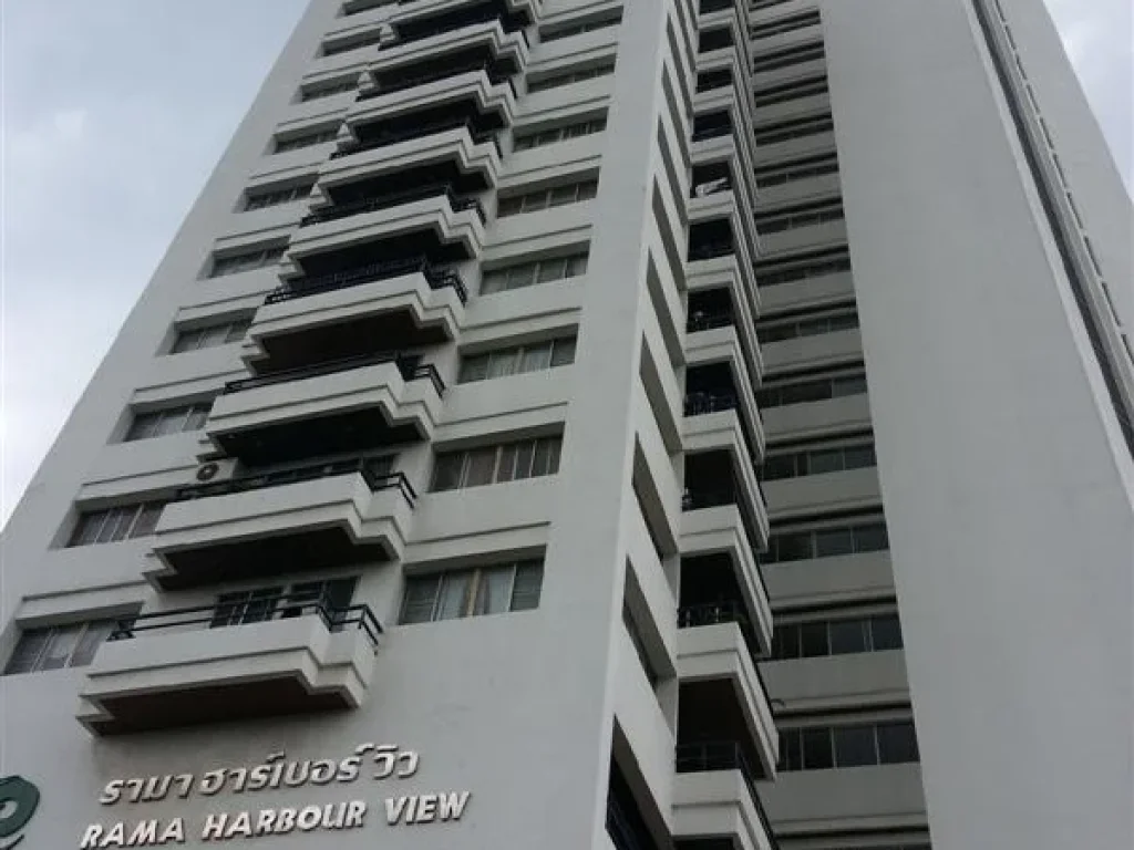 Condo For Rent Rama Harbour view condo Sriracha Chonburi Sea View on 13 Floor 3Bedrooms