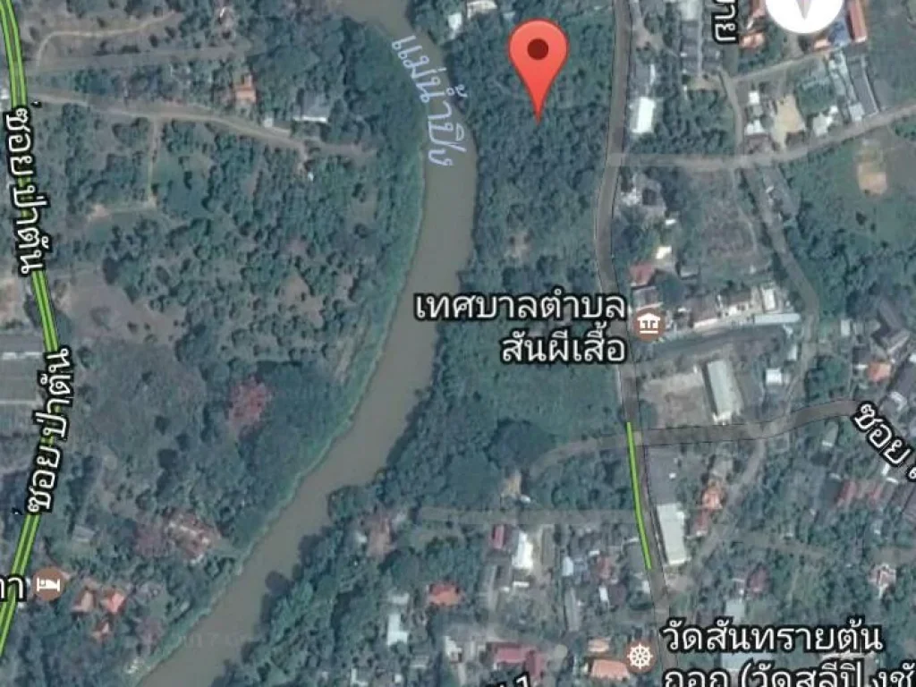 ขายที่ดินในเมืองติดแม่น้ำปิง4ไร่3งานอยู่ใกล้เทศบาลสันผีเสื้อด้านหน้าติดถนนใหญ่ขายถูกๆถูกที่สุดในย่านนี้