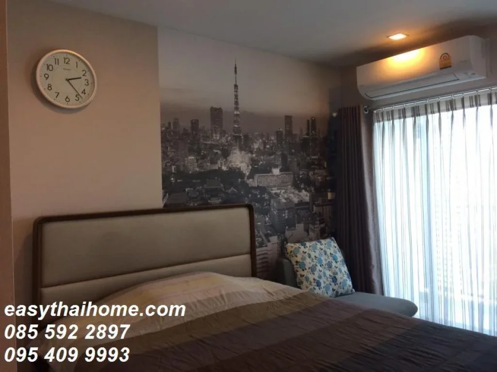 คอนโดให้เช่า คาซ่า คอนโด รัชดา-ราชพฤกษ์ Casa Condo Ratchada-Ratchaphruek ราชพฤกษ์ ดาวคะนอง ธนบุรี ห้องสตูดิโอ พร้อมอย