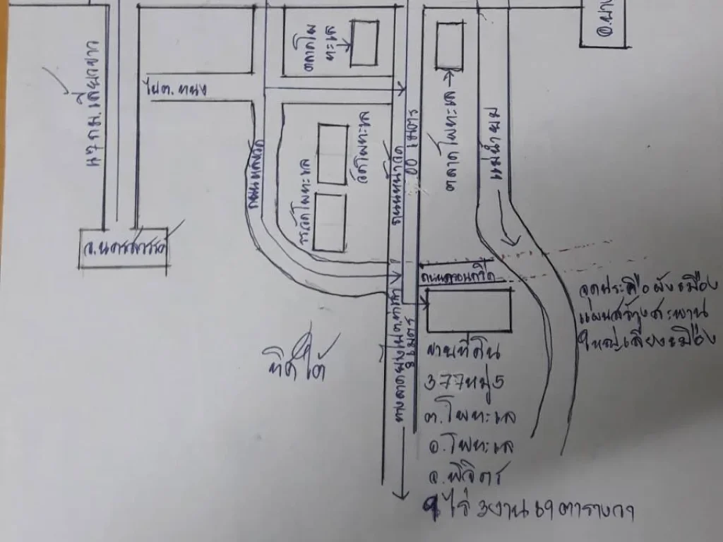 ขายที่ดินเปล่า น้ำไม่ท่วมอโพทะเลจพิจิตร