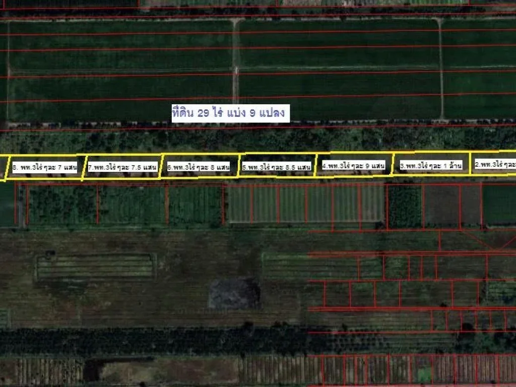 ขายที่ดิน คลอง10 ตบึงบา อ หนองเสือ ปทุมธานี 29-2-46 ไร่ ขายเหมารวม 24 ล้าน ตอนนี้แบ่งเป็น9โฉนดเรียบร้อย เนื้อที่รวม29-2-46ไร่ โฉนด9ใบตั้
